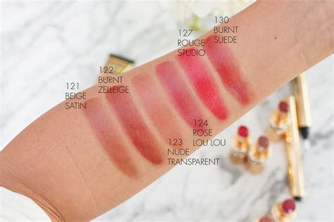 ysl volupte shine 127|YSL rouge volupte shine swatches.